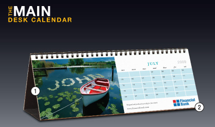 Personalized calendars make a unique, inexpensive gift